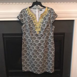 Mudpie, black and white dress